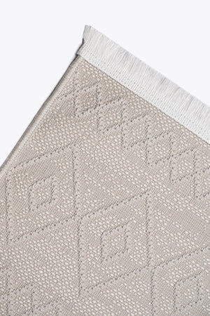 Simba SM01 White Modern Sisal Halı görsel 6