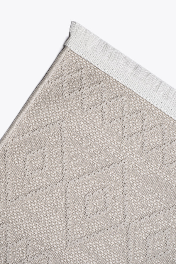 Simba SM01 White Modern Sisal Halı görsel 6