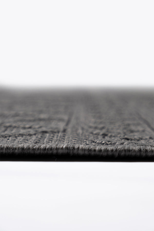 Simba SM01 Anthracite Modern Sisal Halı görsel 7