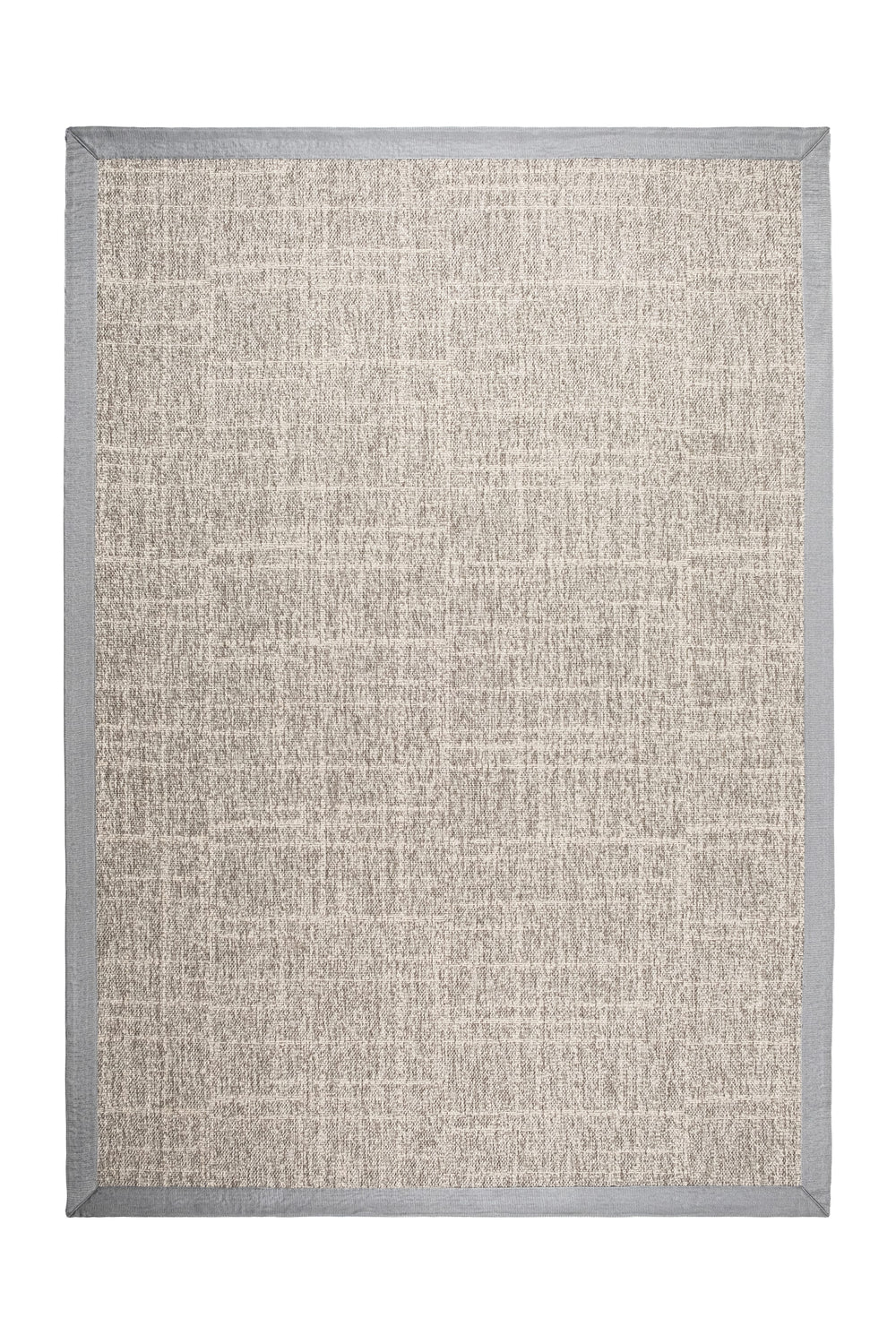 Look LK02 Grey Pamuk Bordür 07 Grey Salon Koridor Mutfak Sisal Halı görsel 1