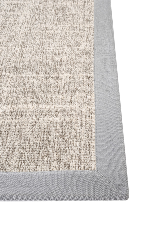 Look LK02 Grey Pamuk Bordür 07 Grey Salon Koridor Mutfak Sisal Halı görsel 3