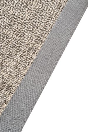 Look LK02 Grey Pamuk Bordür 07 Grey Salon Koridor Mutfak Sisal Halı görsel 6