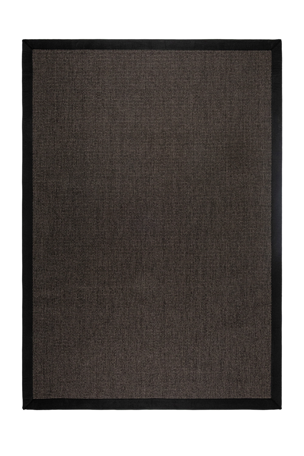 Suit SU04 Anthracite Pamuk Bordür 10 Black Salon Koridor Mutfak Sisal Halı görsel 1
