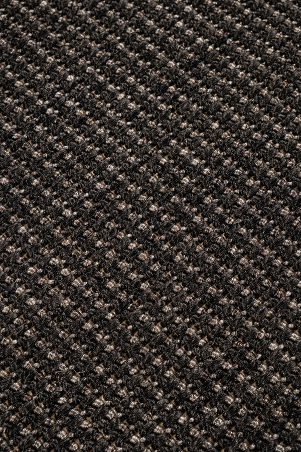 Suit SU04 Anthracite Pamuk Bordür 10 Black Salon Koridor Mutfak Sisal Halı görsel 6