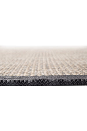 Judy JD02 Natural Pamuk Bordür 08 Anthracite Salon Koridor Mutfak Sisal Halı görsel 7