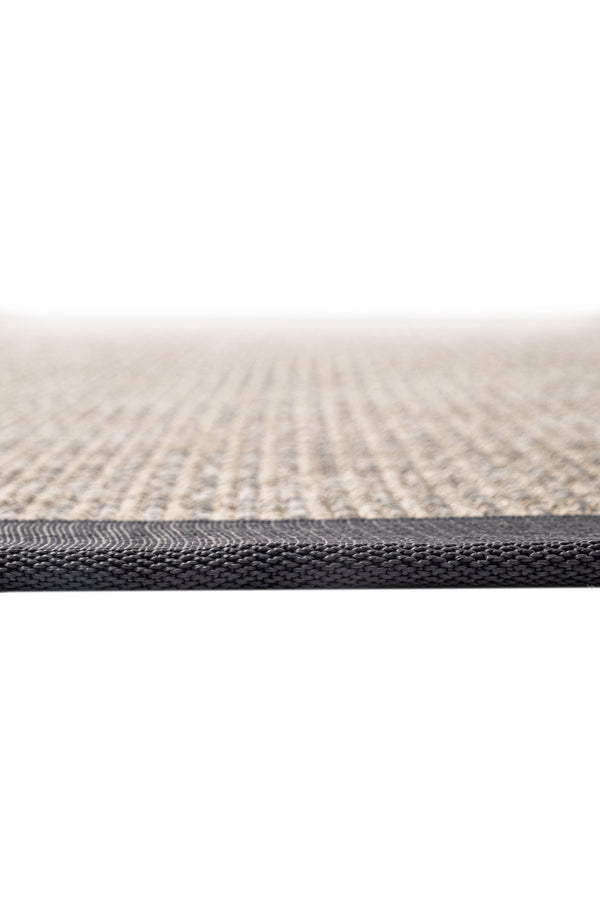 Judy JD02 Natural Pamuk Bordür 08 Anthracite Salon Koridor Mutfak Sisal Halı görsel 7