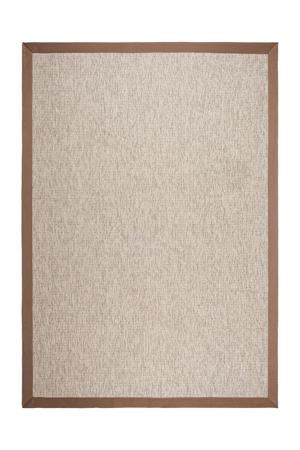 Judy JD01 Cream Pamuk Bordür 05 Light Brown Salon Koridor Mutfak Sisal Halı görsel 1