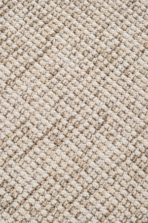 Judy JD01 Cream Pamuk Bordür 05 Light Brown Salon Koridor Mutfak Sisal Halı görsel 6