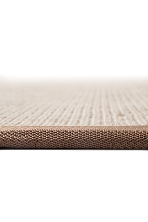 Judy JD01 Cream Pamuk Bordür 05 Light Brown Salon Koridor Mutfak Sisal Halı görsel 7