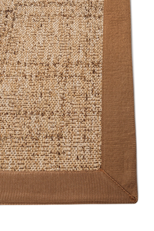 Look LK03 Jut Pamuk Bordür 04 Dark Beige Salon Koridor Mutfak Sisal Halı görsel 3