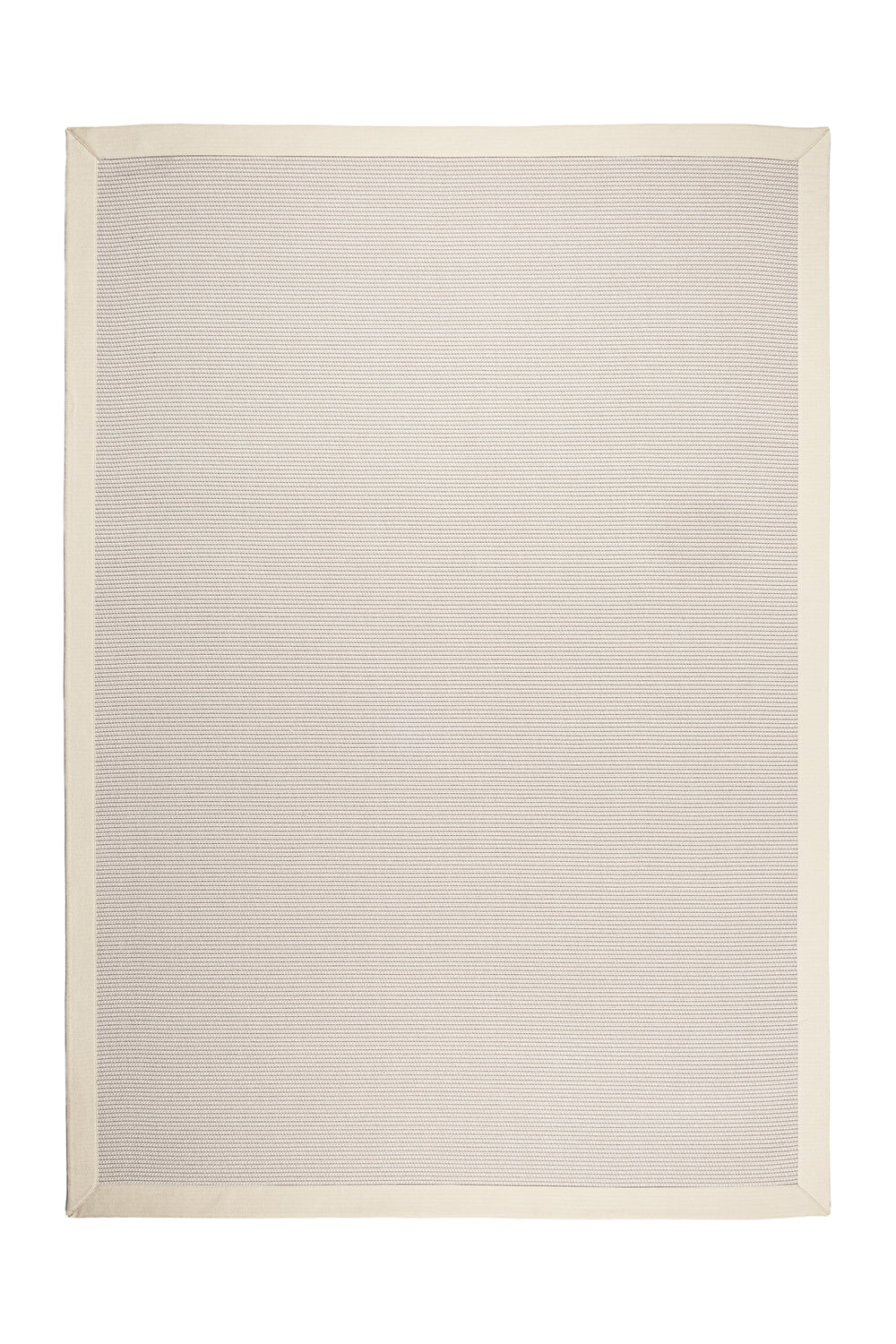 Suit SU01 Cream Pamuk Bordür 01 White Salon Koridor Mutfak Sisal Halı görsel 1