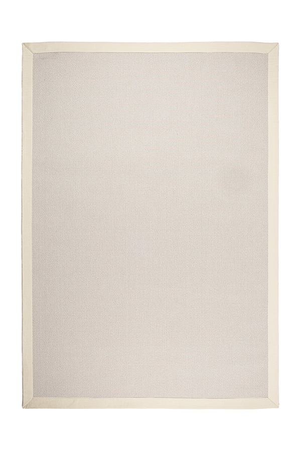 Suit SU01 Cream Pamuk Bordür 01 White Salon Koridor Mutfak Sisal Halı görsel 2