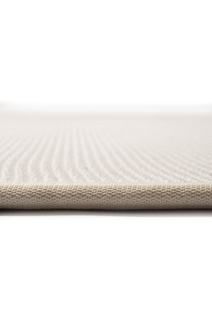 Suit SU01 Cream Pamuk Bordür 01 White Salon Koridor Mutfak Sisal Halı görsel 7