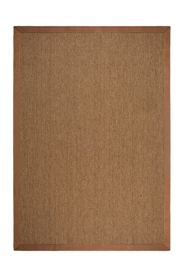 Suit SU05 Brown Pamuk Bordür 04 Dark Beige Salon Koridor Mutfak Sisal Halı görsel 2