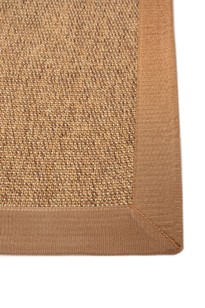 Suit SU05 Brown Pamuk Bordür 04 Dark Beige Salon Koridor Mutfak Sisal Halı görsel 4