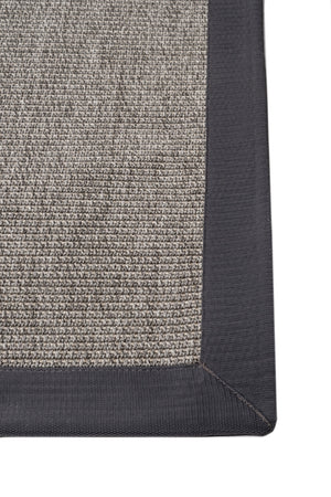 Suit SU02 Grey Pamuk Bordür 08 Anthracite Salon Koridor Mutfak Sisal Halı görsel 4