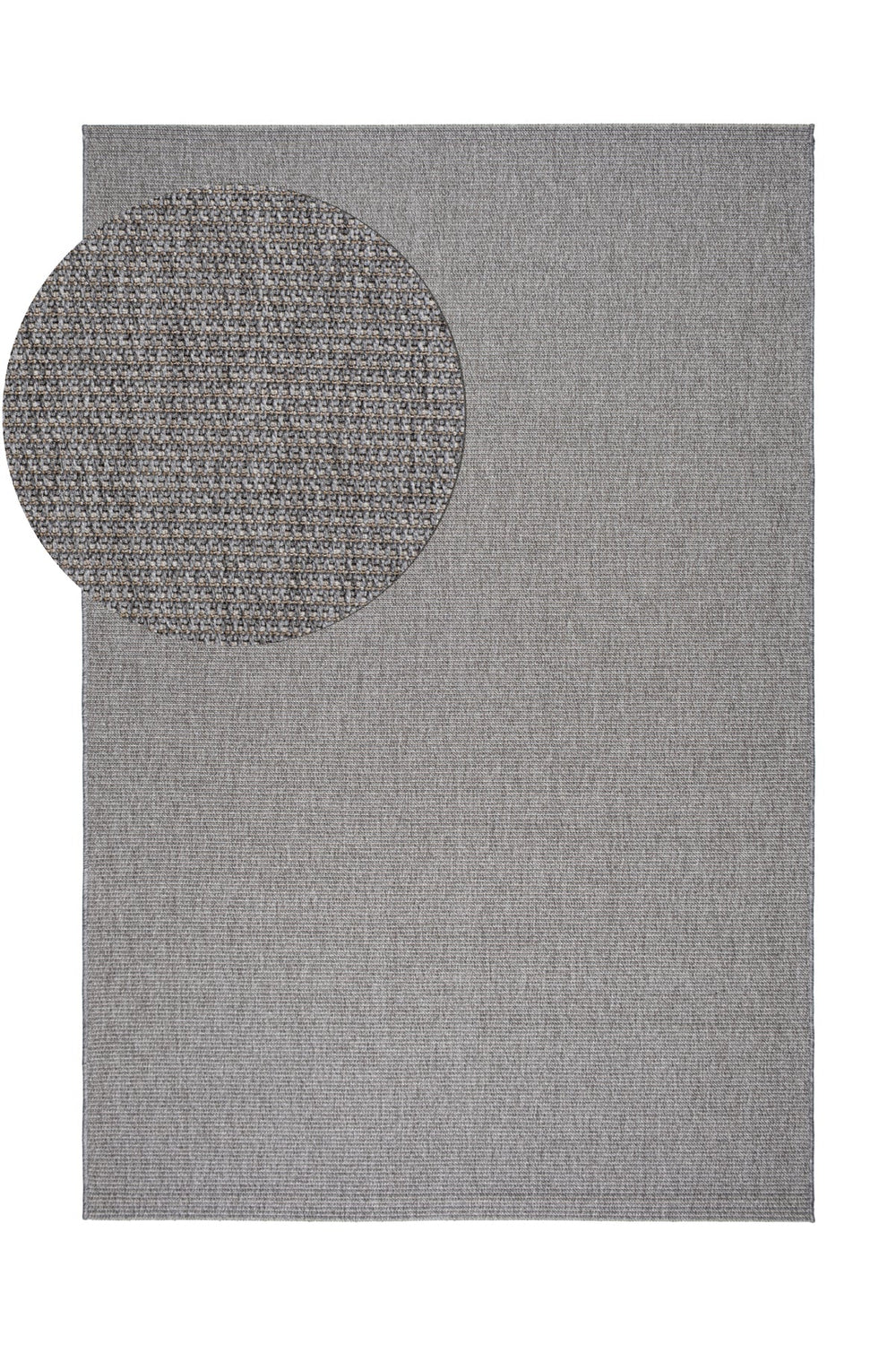 Suit 02 Grey Doğal Sisal Halı görsel 1