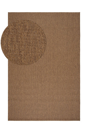 Suit 05 Brown Doğal Sisal Halı görsel 2