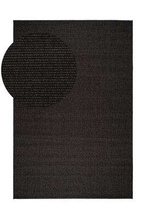 Suit 04 Anthracite Doğal Sisal Halı görsel 2