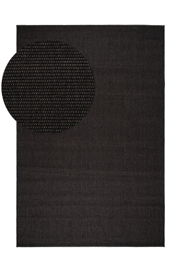 Suit 04 Anthracite Doğal Sisal Halı görsel 2