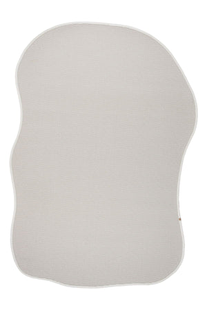 Canvas 3 Suit SU01 Cream Pamuk Bordür 01 White Amorf Sisal Halı görsel 2