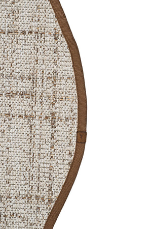 Canvas 3 Look LK01 Cream Pamuk Bordür 04 Dark Beige Amorf Sisal Halı görsel 3