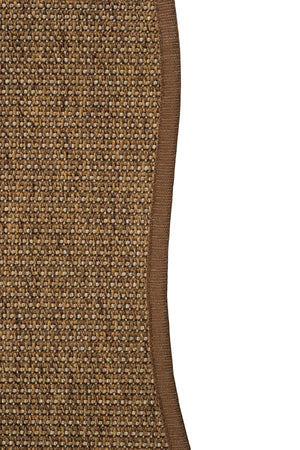 Canvas 3 Suit SU05 Brown Pamuk Bordür 04 Dark Beige Amorf Sisal Halı görsel 3