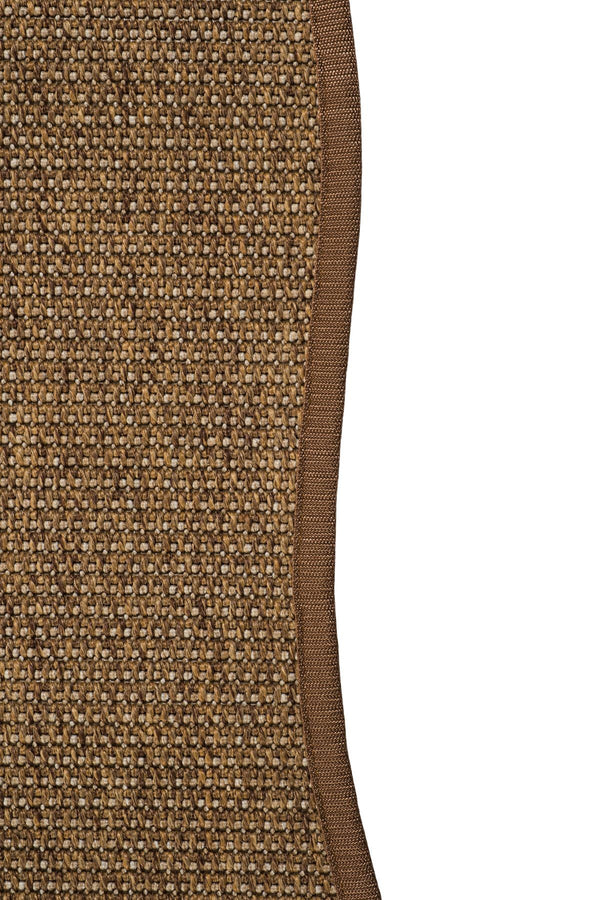 Canvas 3 Suit SU05 Brown Pamuk Bordür 04 Dark Beige Amorf Sisal Halı görsel 3