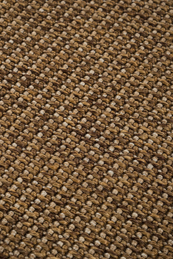 Canvas 3 Suit SU05 Brown Pamuk Bordür 04 Dark Beige Amorf Sisal Halı görsel 5