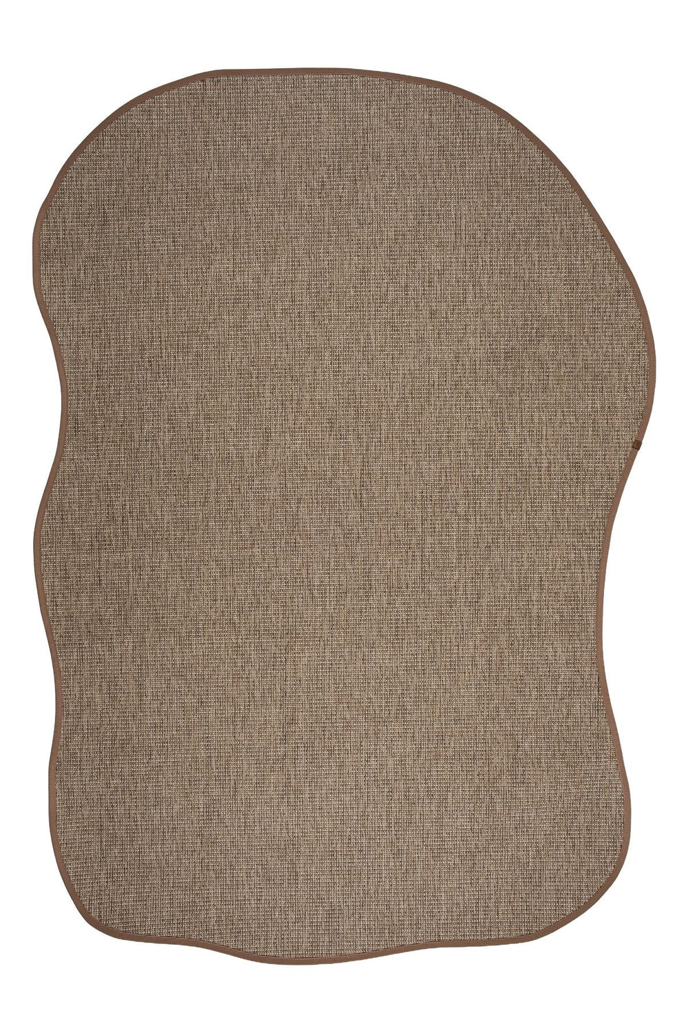 Canvas 3 Judy JD03 Sand Pamuk Bordür 04 Dark Beige Amorf Sisal Halı görsel 1
