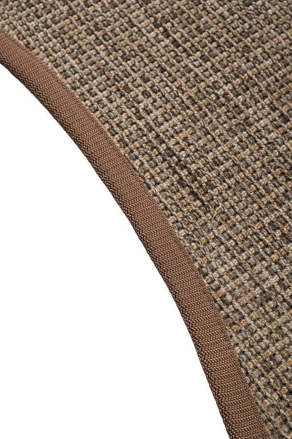 Canvas 3 Judy JD03 Sand Pamuk Bordür 04 Dark Beige Amorf Sisal Halı görsel 4