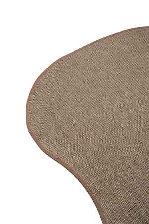 Canvas 3 Judy JD03 Sand Pamuk Bordür 04 Dark Beige Amorf Sisal Halı görsel 6