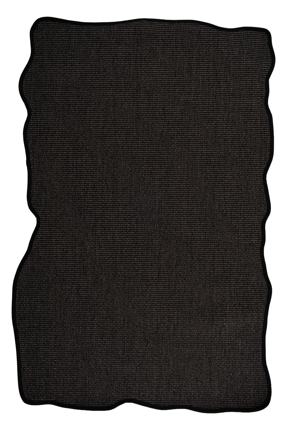 Canvas 4 Suit SU04 Anthracite Pamuk Bordür 10 Black Amorf Sisal Halı görsel 1