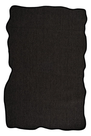 Canvas 4 Suit SU04 Anthracite Pamuk Bordür 10 Black Amorf Sisal Halı görsel 2