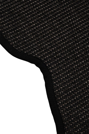 Canvas 4 Suit SU04 Anthracite Pamuk Bordür 10 Black Amorf Sisal Halı görsel 4