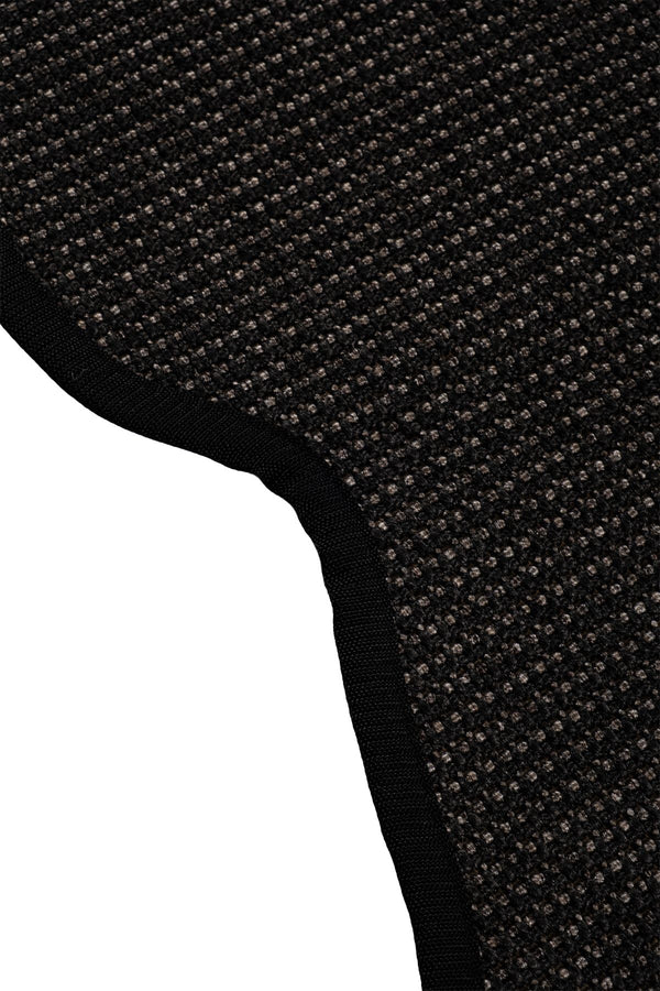 Canvas 4 Suit SU04 Anthracite Pamuk Bordür 10 Black Amorf Sisal Halı görsel 4