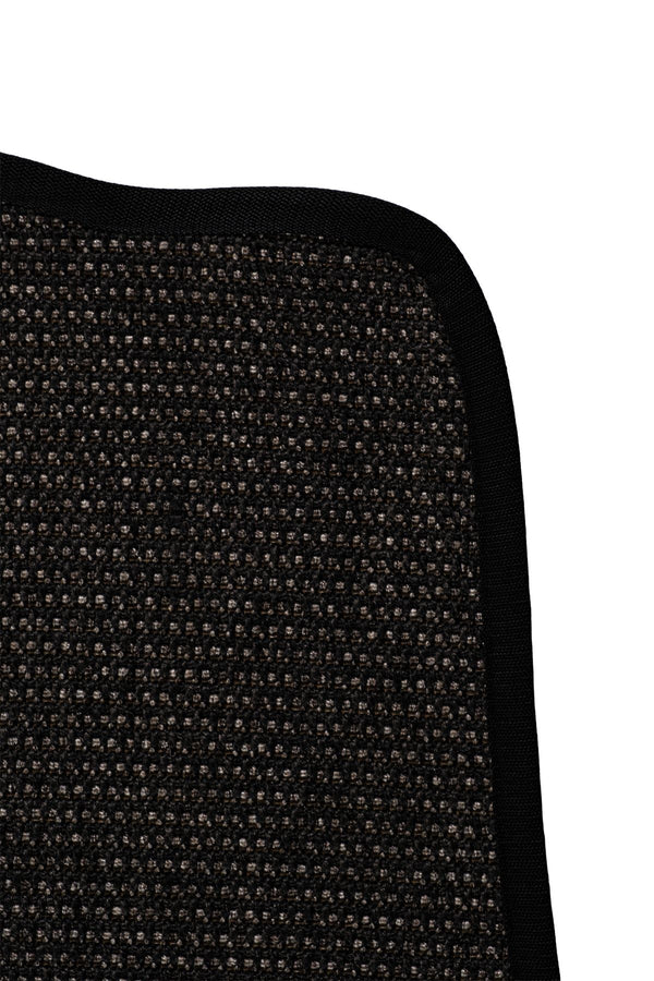 Canvas 4 Suit SU04 Anthracite Pamuk Bordür 10 Black Amorf Sisal Halı görsel 6