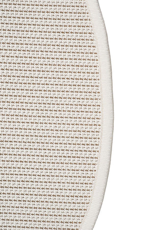 Canvas 3 Suit SU01 Cream Pamuk Bordür 01 White Amorf Sisal Halı görsel 3