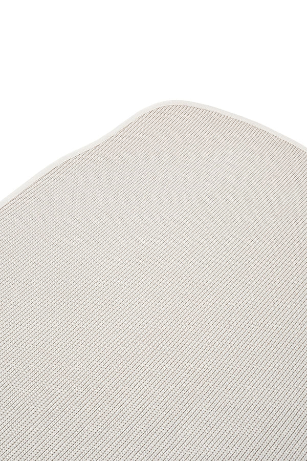 Canvas 3 Suit SU01 Cream Pamuk Bordür 01 White Amorf Sisal Halı görsel 6