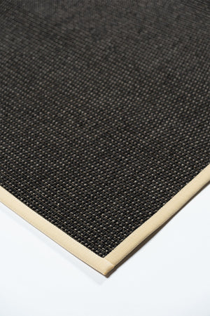 Suit SU04 Anthracite Biye 02 Beige Doğal Sisal Halı görsel 3