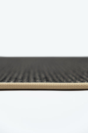 Suit SU04 Anthracite Biye 02 Beige Doğal Sisal Halı görsel 5