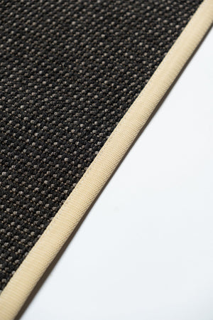 Suit SU04 Anthracite Biye 02 Beige Doğal Sisal Halı görsel 7