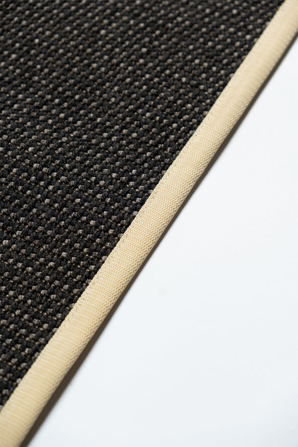 Suit SU04 Anthracite Biye 02 Beige Doğal Sisal Halı görsel 7