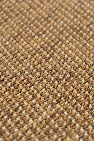 Suit SU05 Brown Biye 06 Dark Brown Doğal Sisal Halı görsel 7