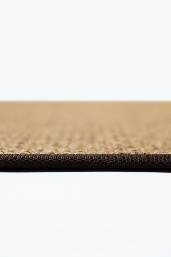 Suit SU05 Brown Biye 06 Dark Brown Doğal Sisal Halı görsel 5
