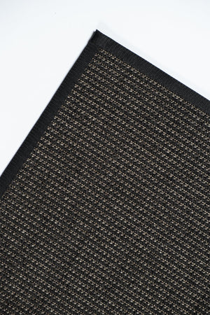 Suit SU04 Anthracite Biye 10 Black Doğal Sisal Halı görsel 5