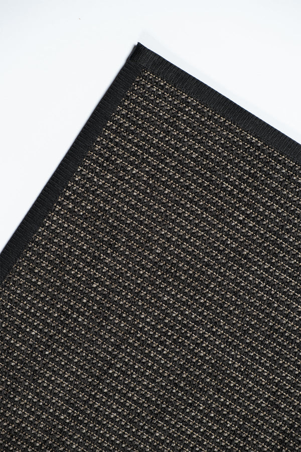 Suit SU04 Anthracite Biye 10 Black Doğal Sisal Halı görsel 5