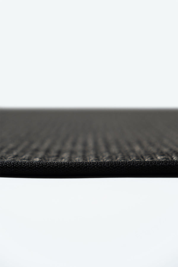 Suit SU04 Anthracite Biye 10 Black Doğal Sisal Halı görsel 7