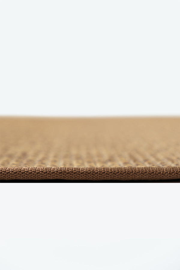Suit SU05 Brown Biye 04 Dark Beige Doğal Sisal Halı görsel 7