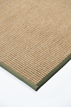 Suit SU03 Jut Biye 03 Green Doğal Sisal Halı görsel 6